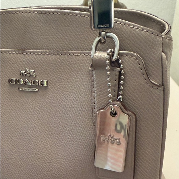 Coach Taupe Minetta Satchel Crossbody - Picture 2 of 7
